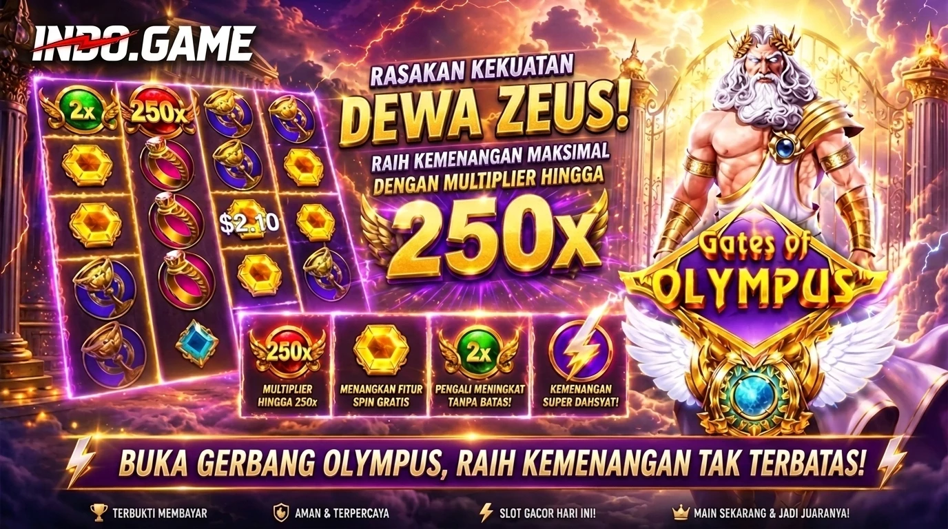 Kakek Zeus, Petir Keberuntungan Game Online Gates of Olympus