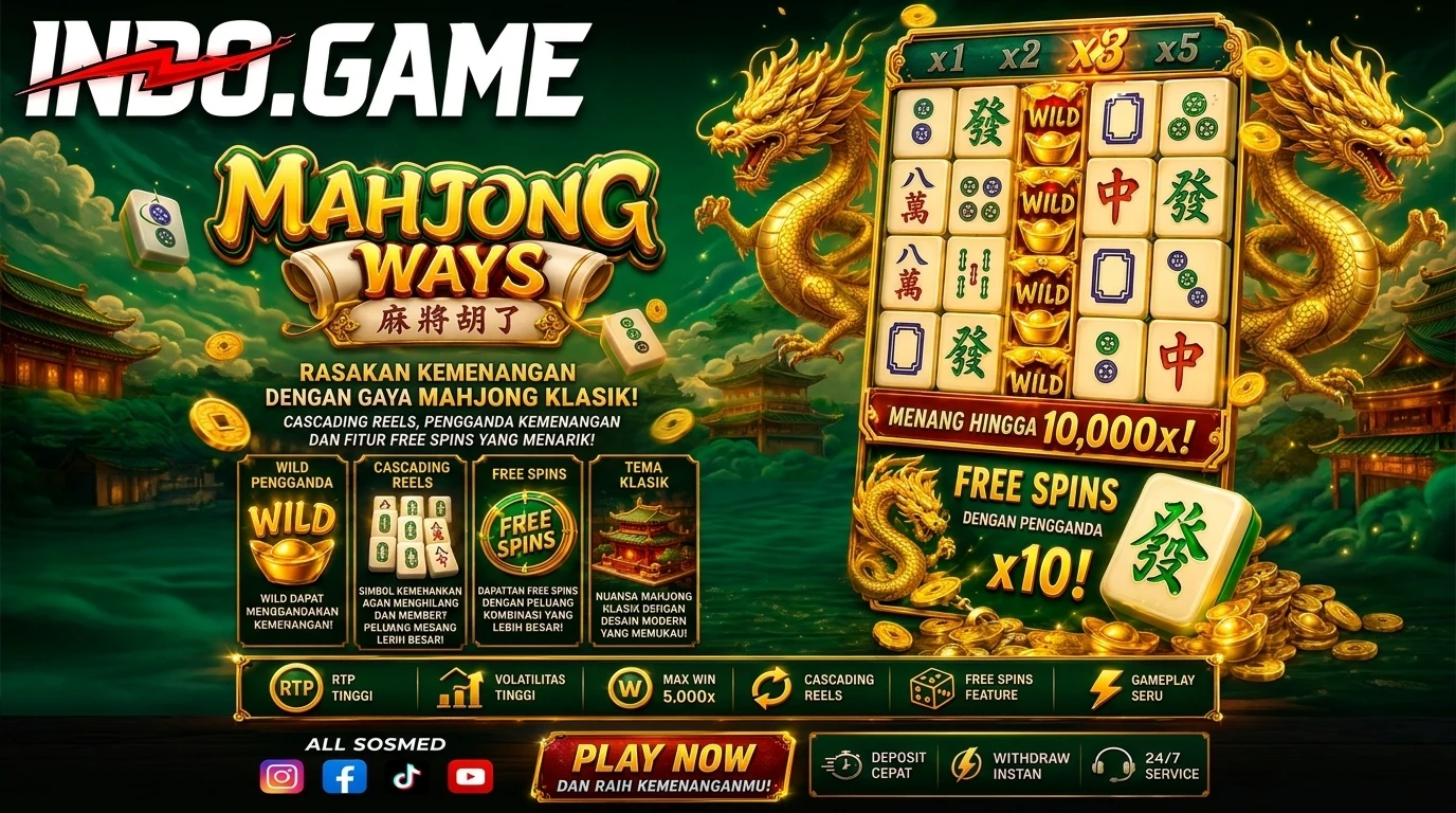 Mekanisme Mahjong Ways 2: Penjelasan Simbol dan Fitur Game